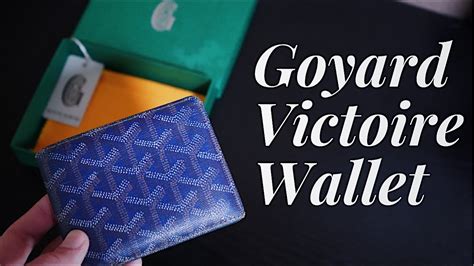 anita goyard bifolod review|Goyard Victoire Bifold Wallet Review & Unboxing .